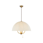 Alora - PD661424BG - Four Light Pendant - Crosby - Brushed Gold