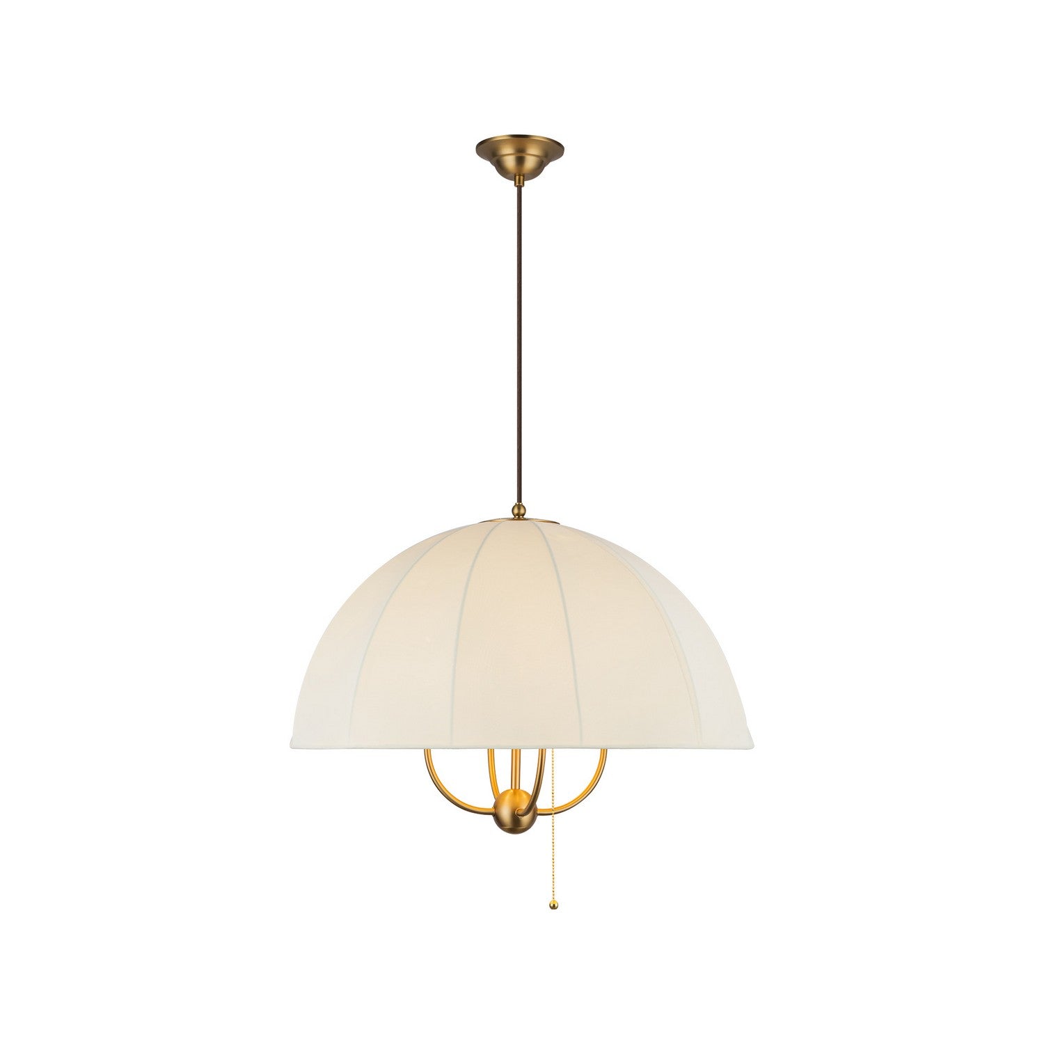 Alora - PD661424BG - Four Light Pendant - Crosby - Brushed Gold