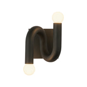Alora - WV420206MB - Two Light Wall Vanity - Sadie - Matte Black
