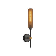 Alora - WV491120MBTJ - One Light Vanity - Colby - Matte Black/Tan Jute