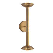 Alora - WV616223BGOP-UNV - LED Wall/Vanity - Arden - Brushed Gold/Opal Glass