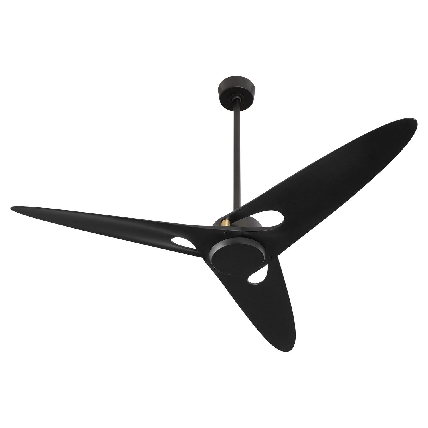 Quorum - 3-132-15 - 60"Ceiling Fan - Apogee - Matte Black|Aged Brass