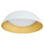 Quorum - 3-206-650 - LED Ceiling Mount - Lucci - White|Industrial Brass