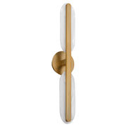 Quorum - 3-5146-56 - LED Vanity - Avian - Brushed Brass