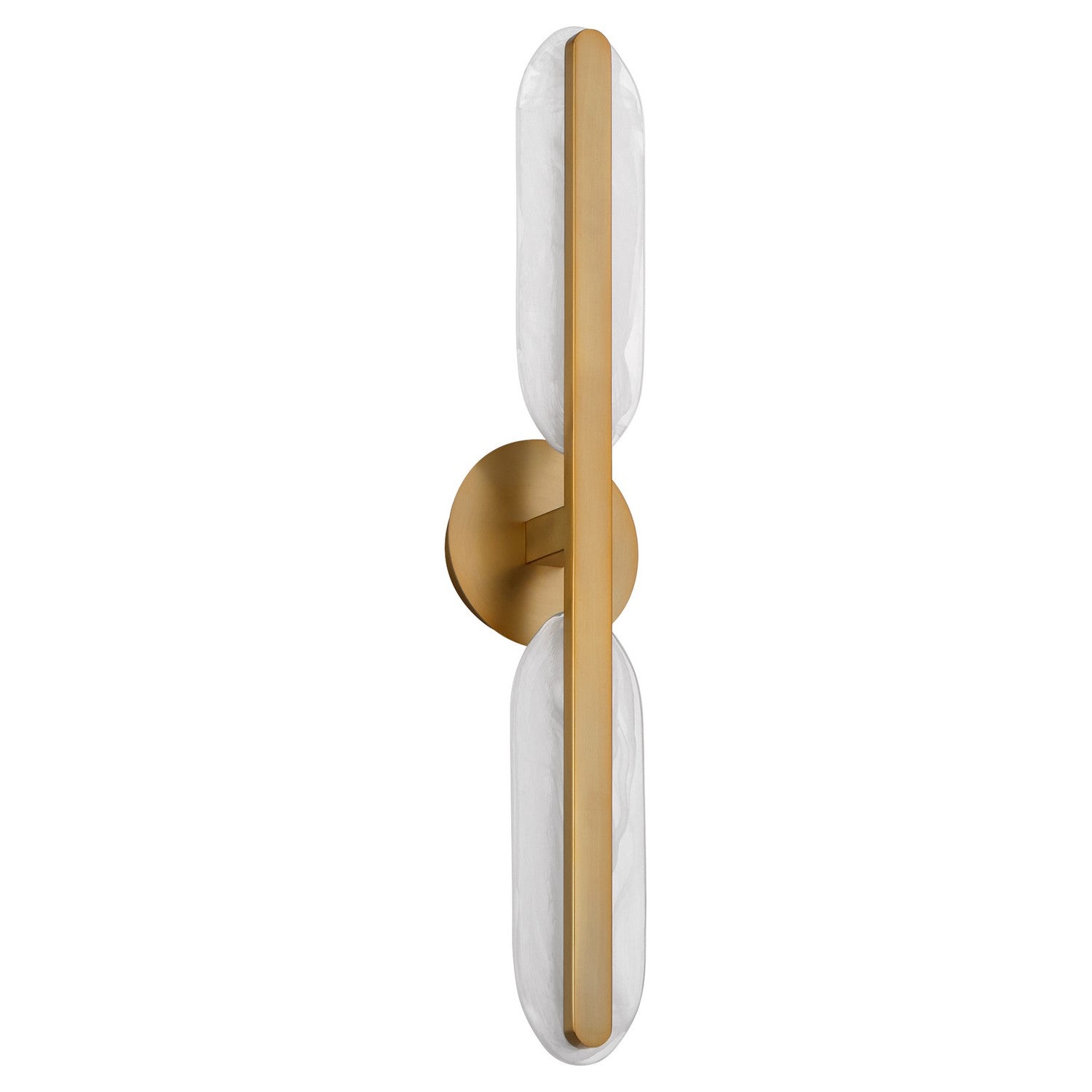 Quorum - 3-5146-56 - LED Vanity - Avian - Brushed Brass