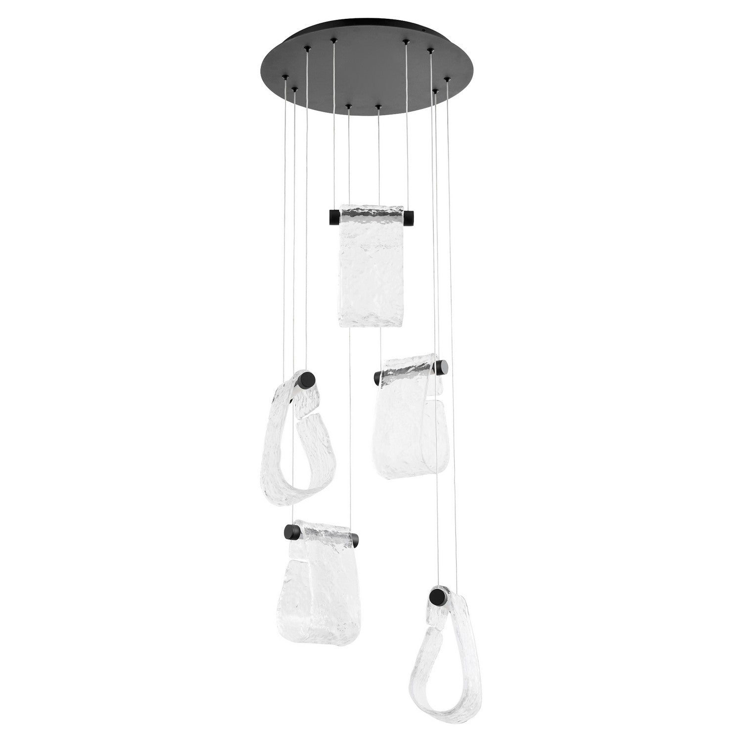 Quorum - 3-6102-15 - LED Pendant - Veer - Black