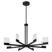 Quorum - 3-651-15 - LED Chandelier - Gamma - Black