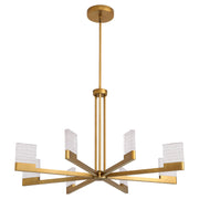 Quorum - 3-651-56 - LED Chandelier - Gamma - Brushed Brass