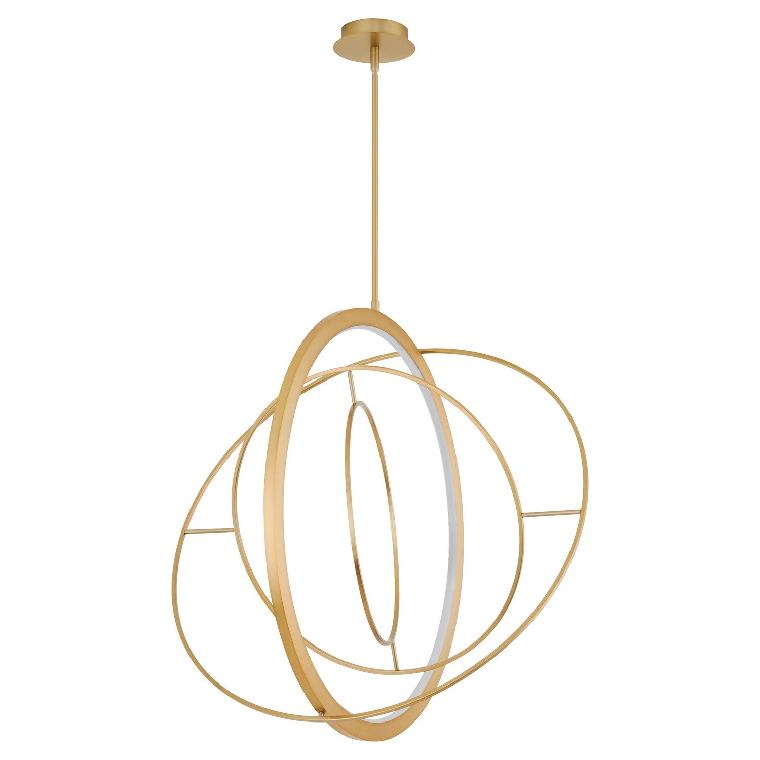 Quorum - 3-658-40 - LED Pendant - Gallilei - Aged Brass