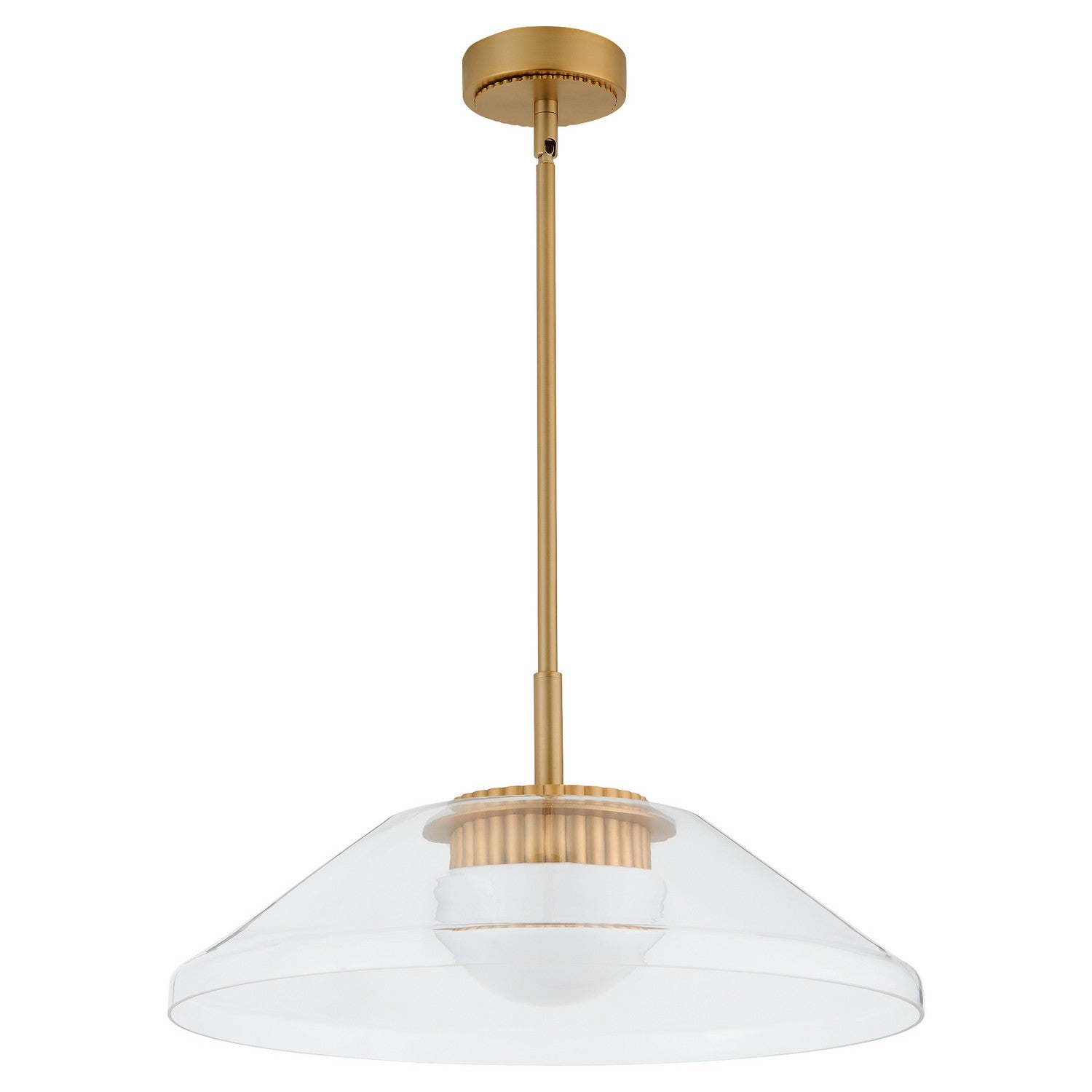 Quorum - 3-659-56 - LED Pendant - Eros - Brushed Brass