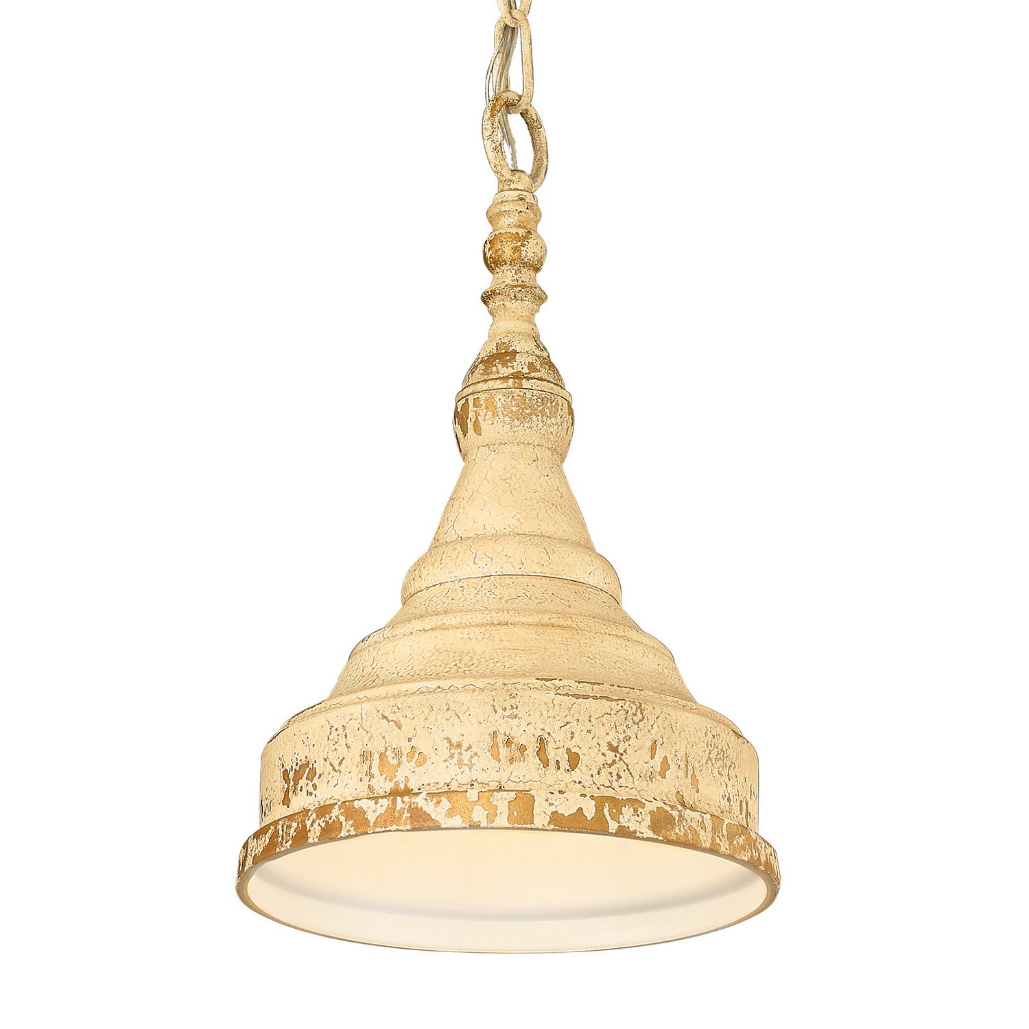 Golden - 1942-S ATS - One Light Pendant - Wellsly - Aged Tuscan Stone