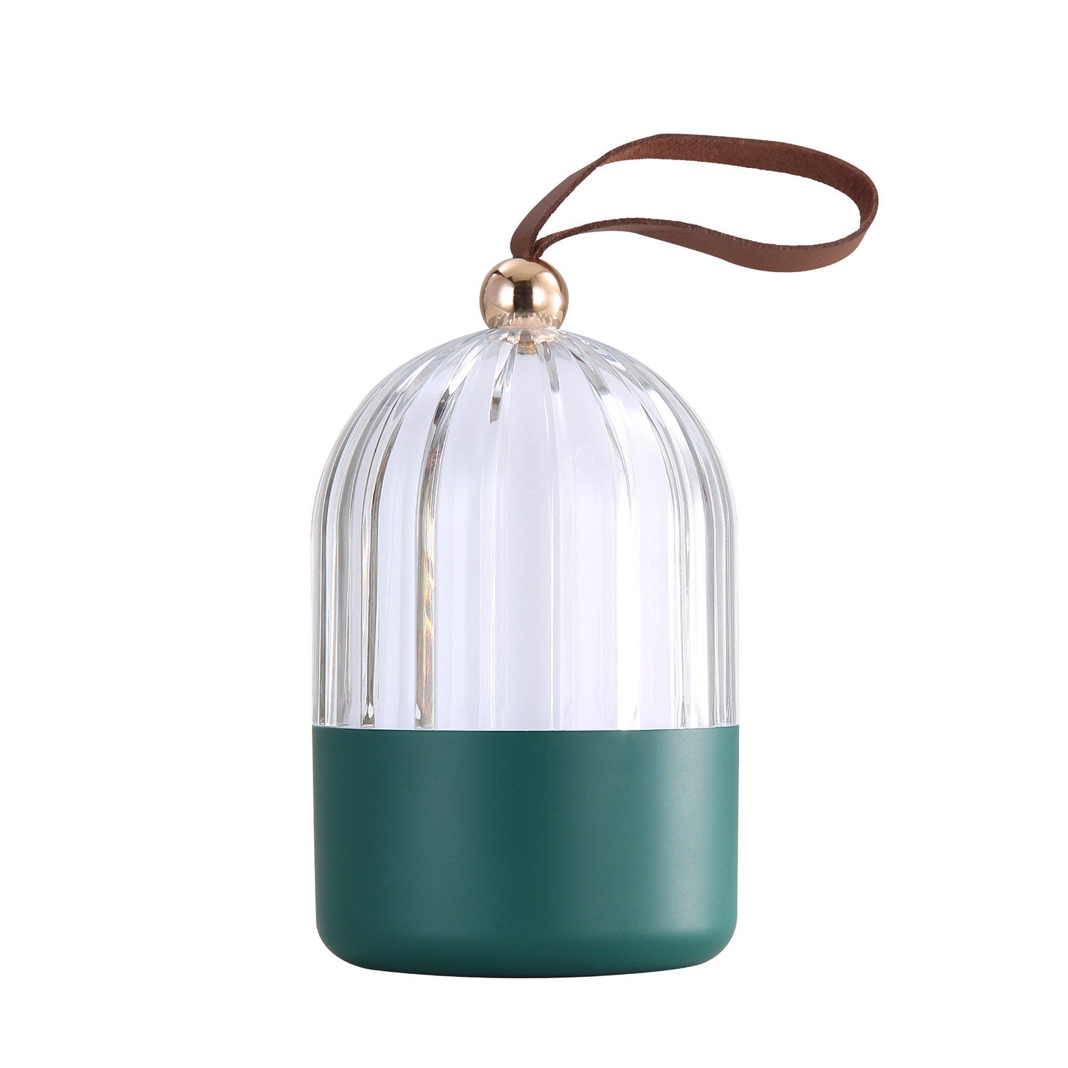 Golden - 2253-4 GRN - LED Lantern - Lunari - Matte Green