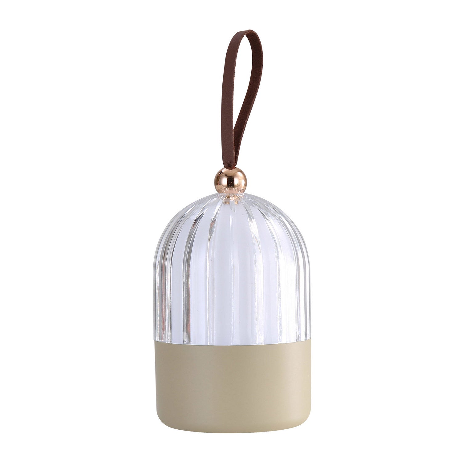 Golden - 2253-4 WHT - LED Lantern - Lunari - Matte White