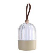 Golden - 2253-4 WHT - LED Lantern - Lunari - Matte White