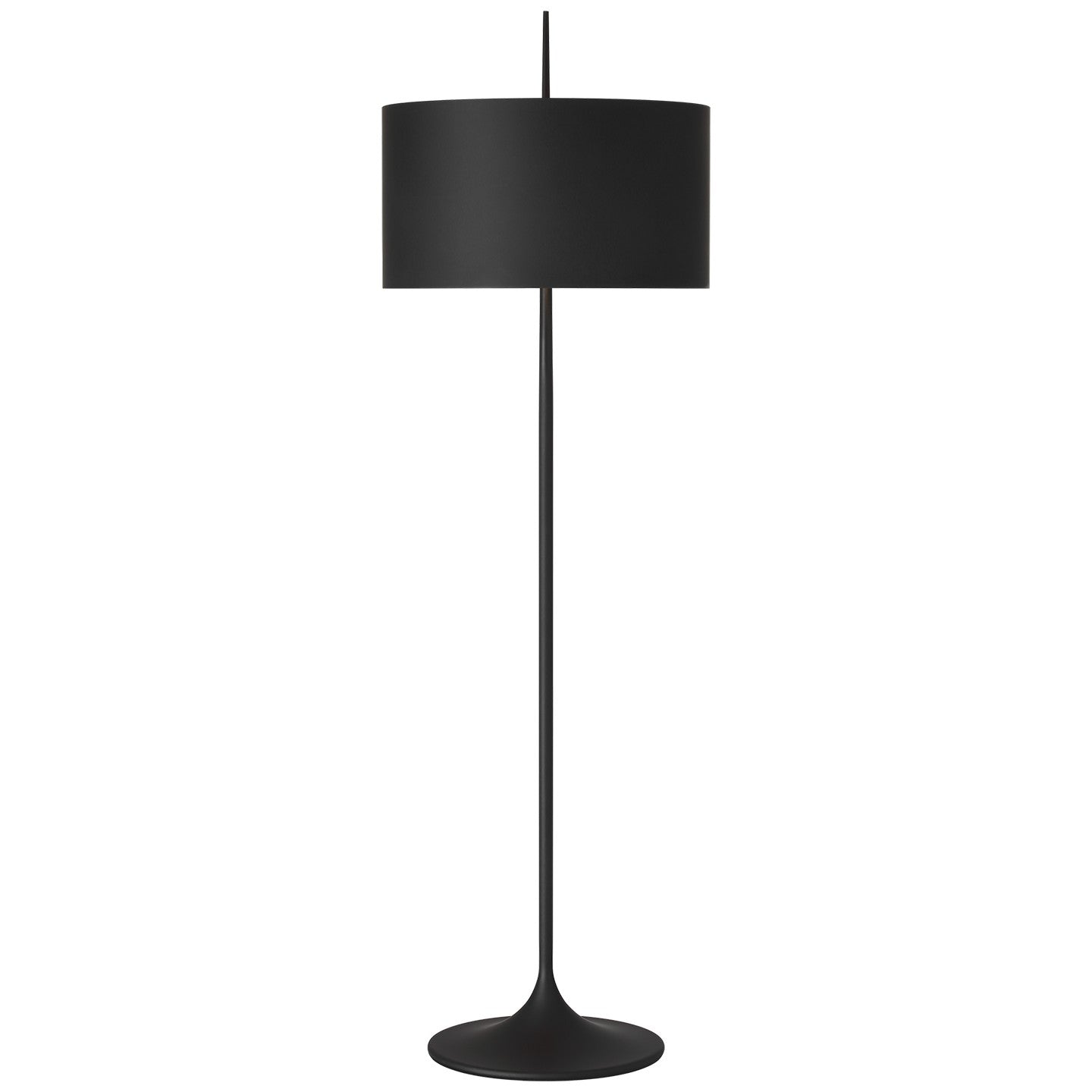 Visual Comfort Signature - BBL 1303BLK-BLK - LED Floor Lamp - Spinet - Matte Black