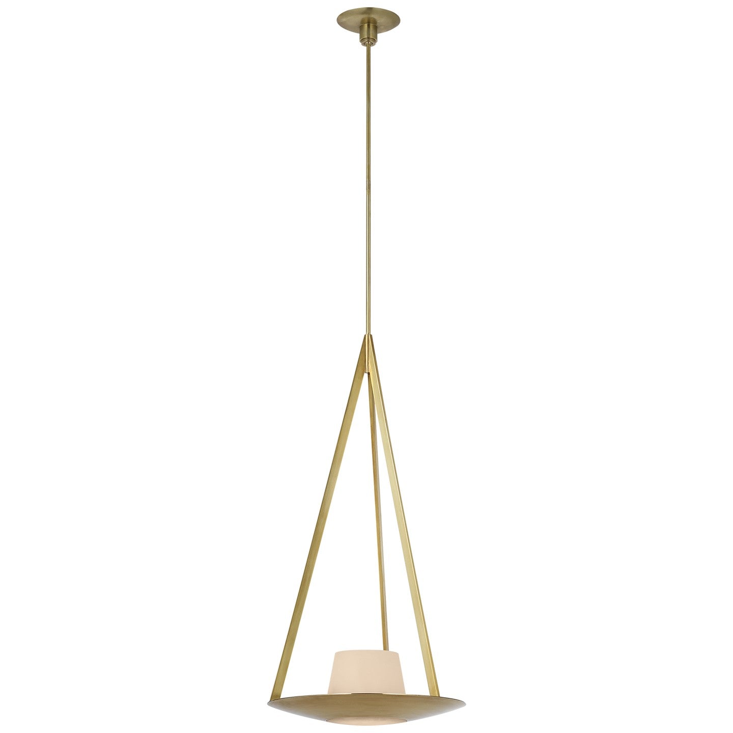 Visual Comfort Signature - BBL 5165SB-ALB - LED Pendant - Divina - Soft Brass