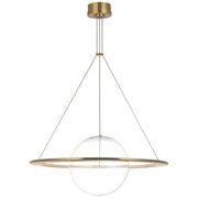 Visual Comfort Signature - BBL 5167SB-CG - LED Chandelier - Cosmos - Soft Brass