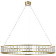 Visual Comfort Signature - CHC 5801AB-CG - LED Chandelier - Iterna - Antique-Burnished Brass