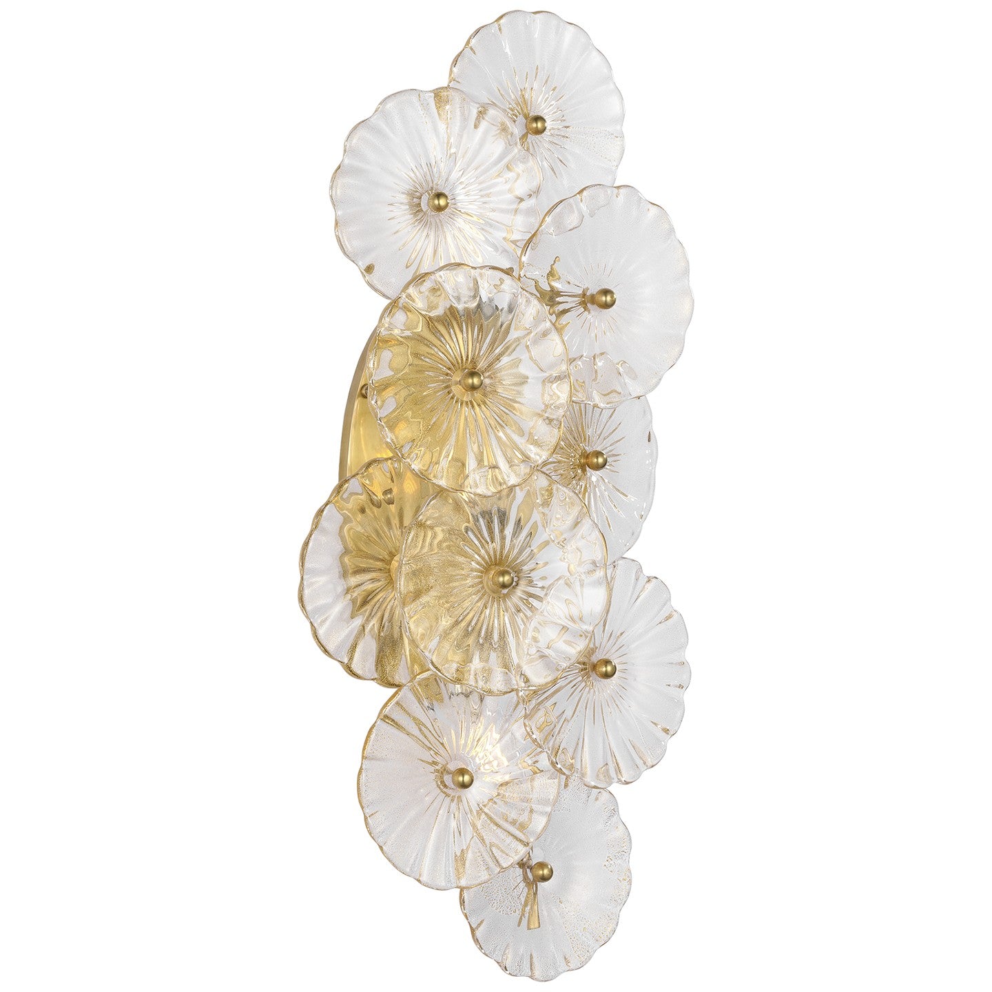 Visual Comfort Signature - JN 2035HAB-GF - LED Wall Sconce - Gianna - Hand-Rubbed Antique Brass