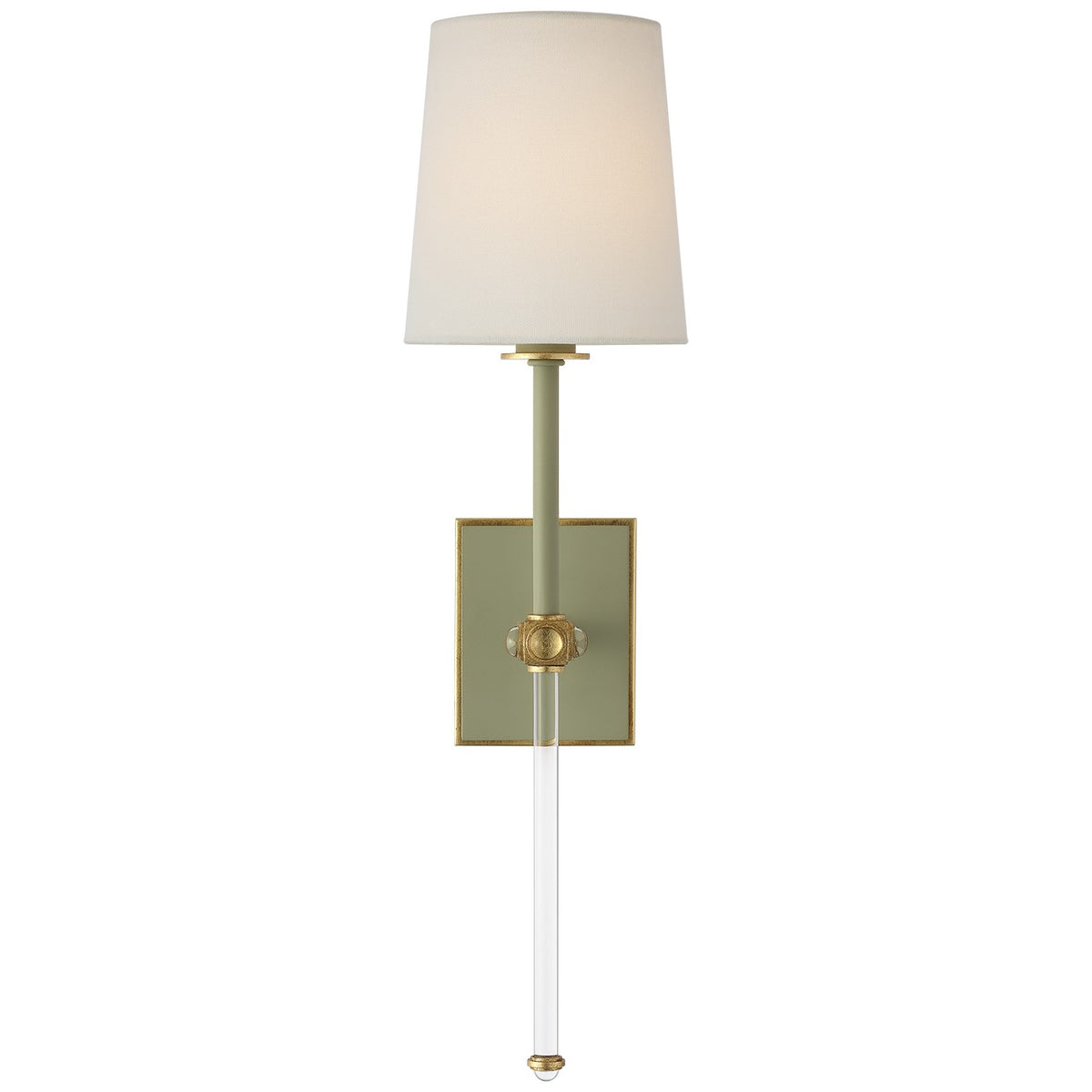 Visual Comfort Signature - JN 2052CEL/CG-L-CL - LED Wall Sconce - Lucia - Celadon and Crystal