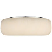 Visual Comfort Signature - KW 4904ALB/PN - LED Flush Mount - Formosa - Alabaster and Polished Nickel