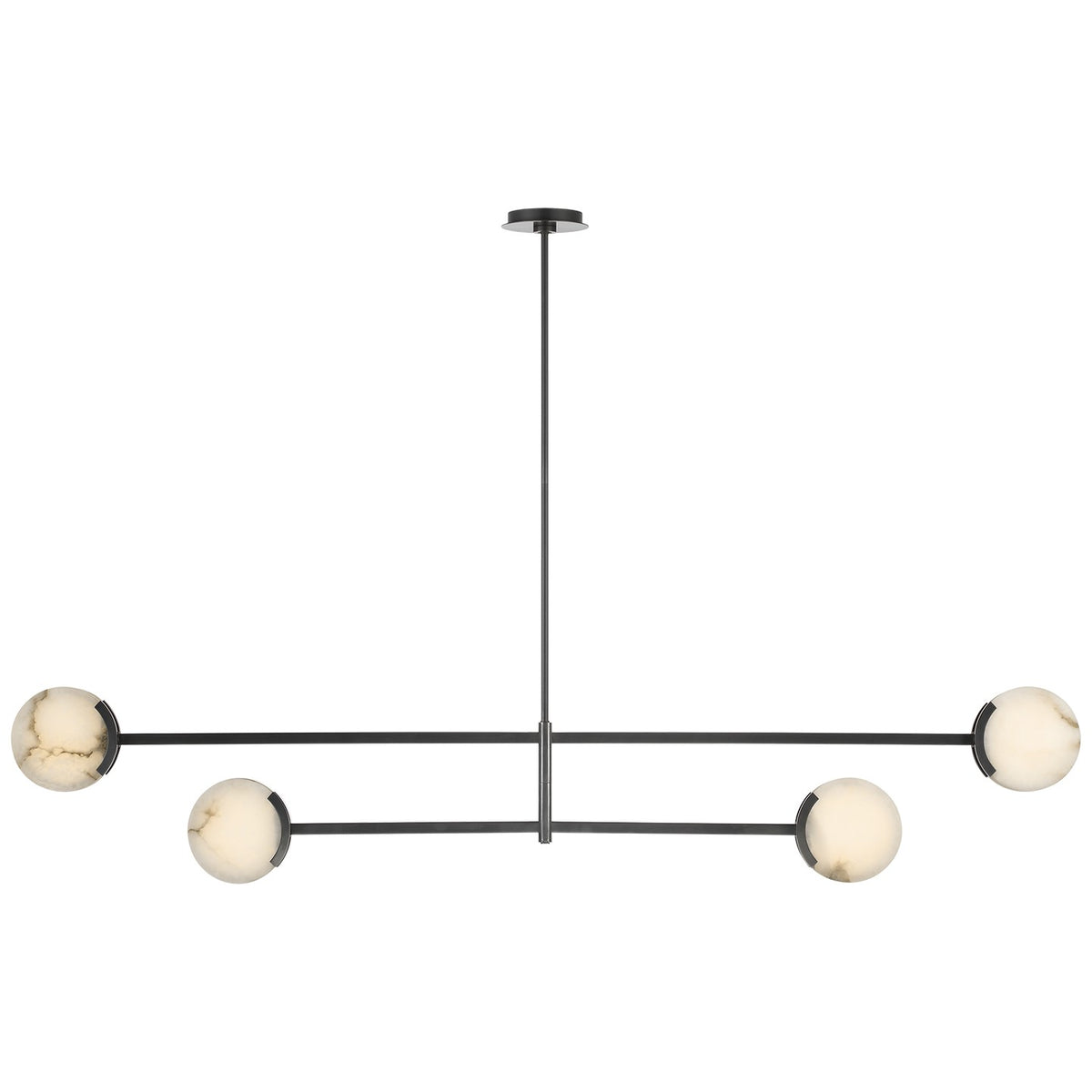 Visual Comfort Signature - KW 5608BZ-ALB - LED Chandelier - Melange - Bronze