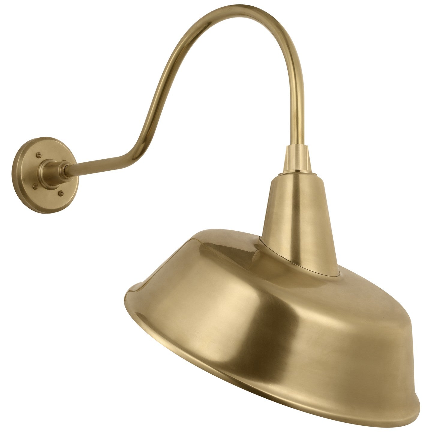 Visual Comfort Signature - TOB 2802HAB/S4-HAB - LED Barn Light - Academy Barn Light - Hand-Rubbed Antique Brass
