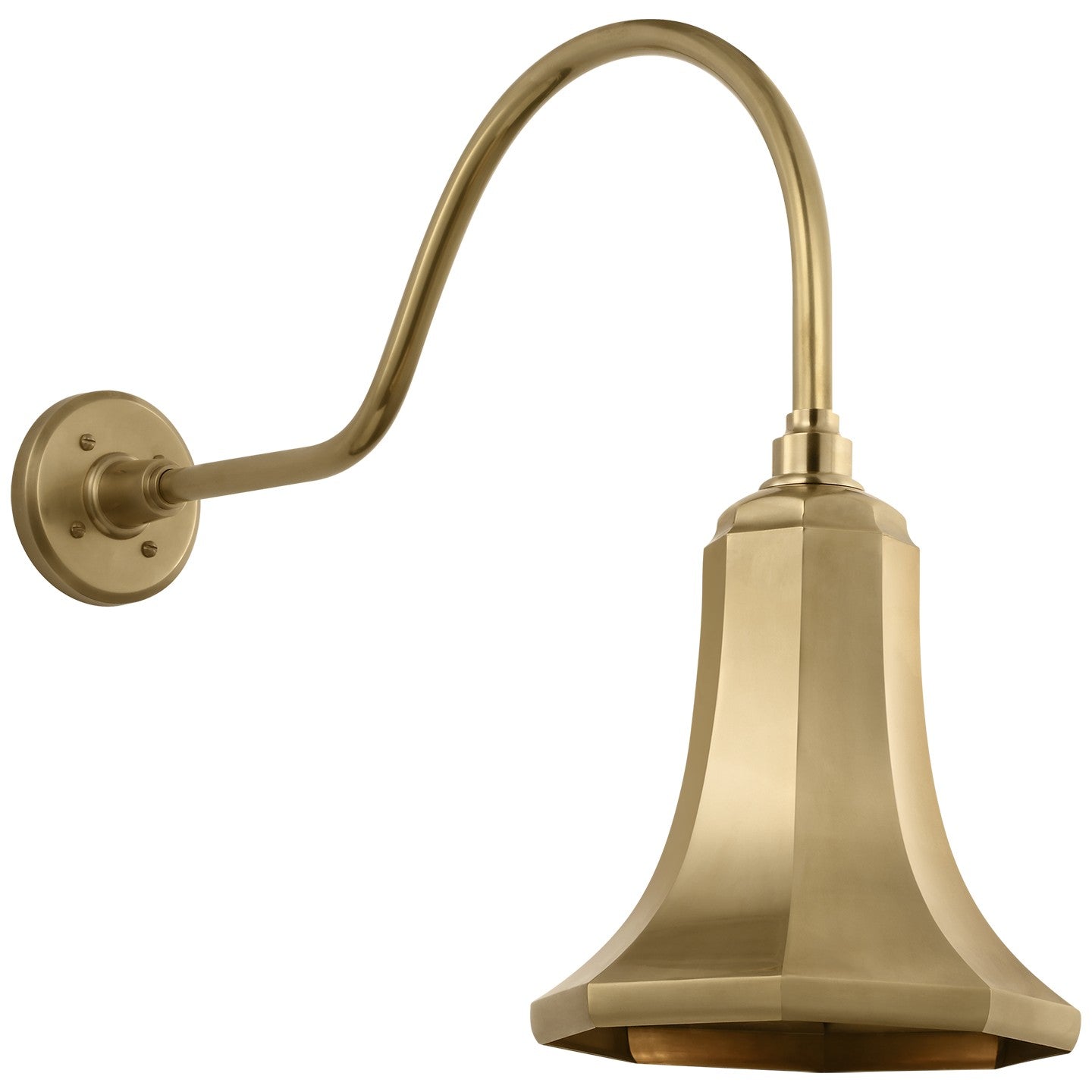 Visual Comfort Signature - TOB 2802HAB/S9-HAB - LED Barn Light - Academy Barn Light - Hand-Rubbed Antique Brass