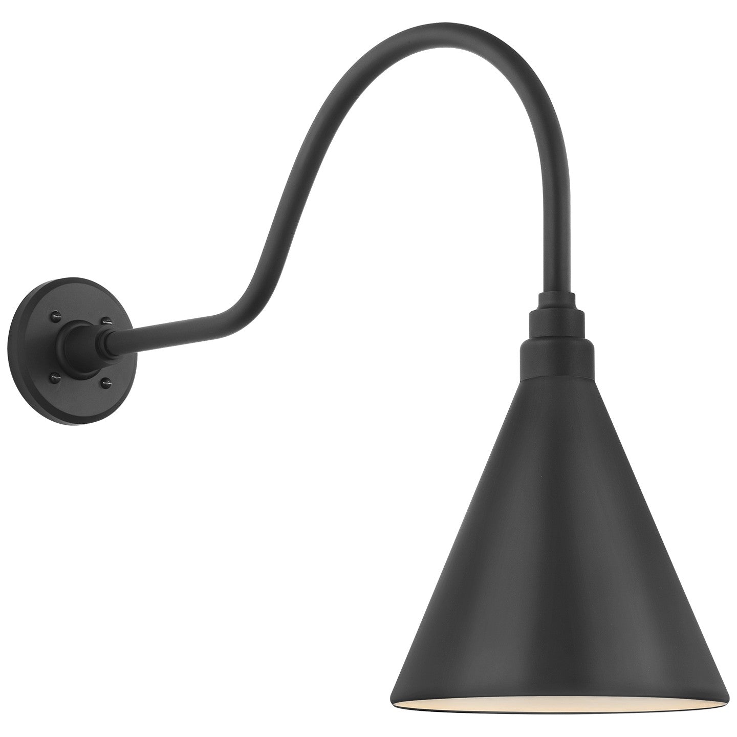 Visual Comfort Signature - TOB 2802MBK/S10-MBK - LED Barn Light - Academy Barn Light - Matte Black