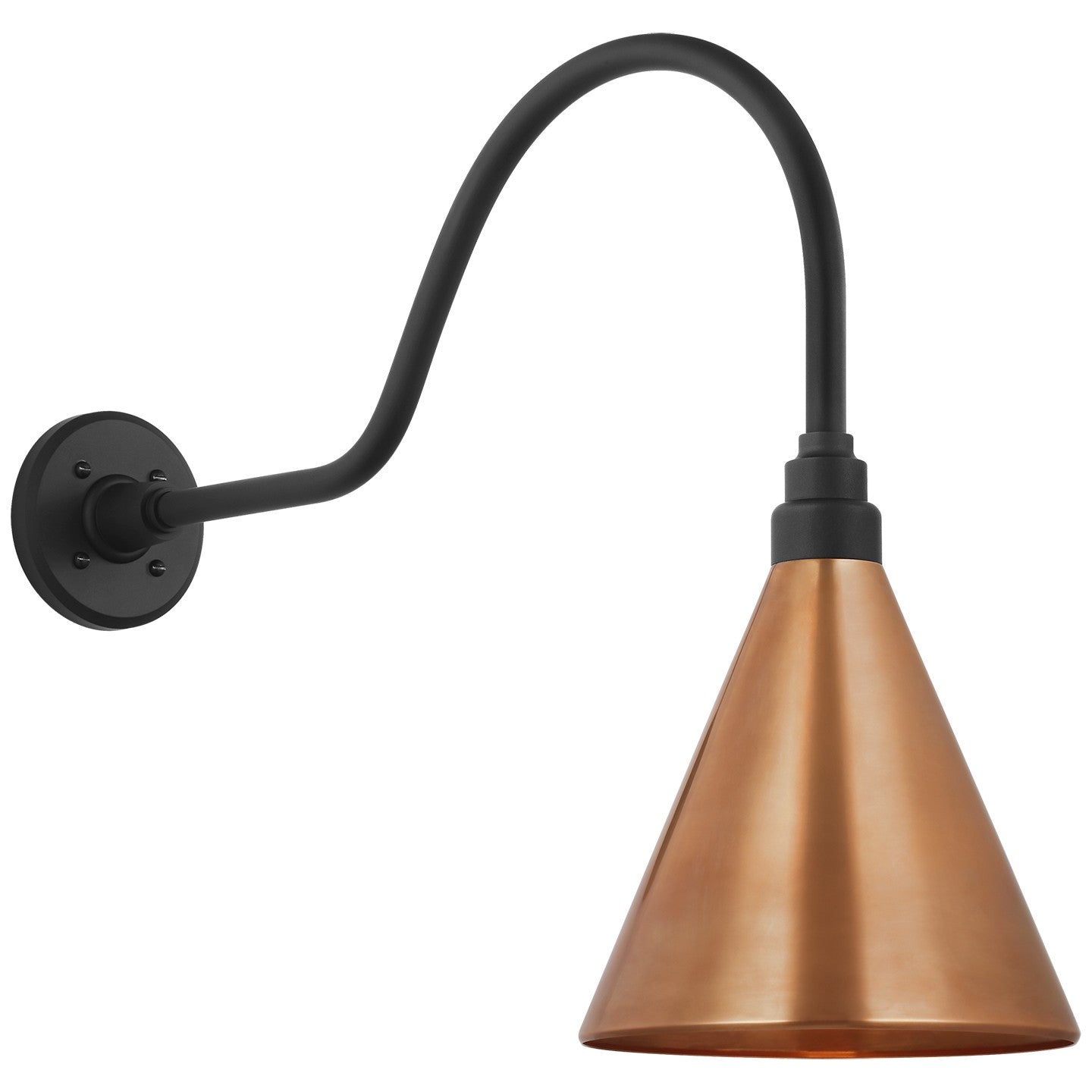 Visual Comfort Signature - TOB 2802MBK/S10-SC - LED Barn Light - Academy Barn Light - Matte Black