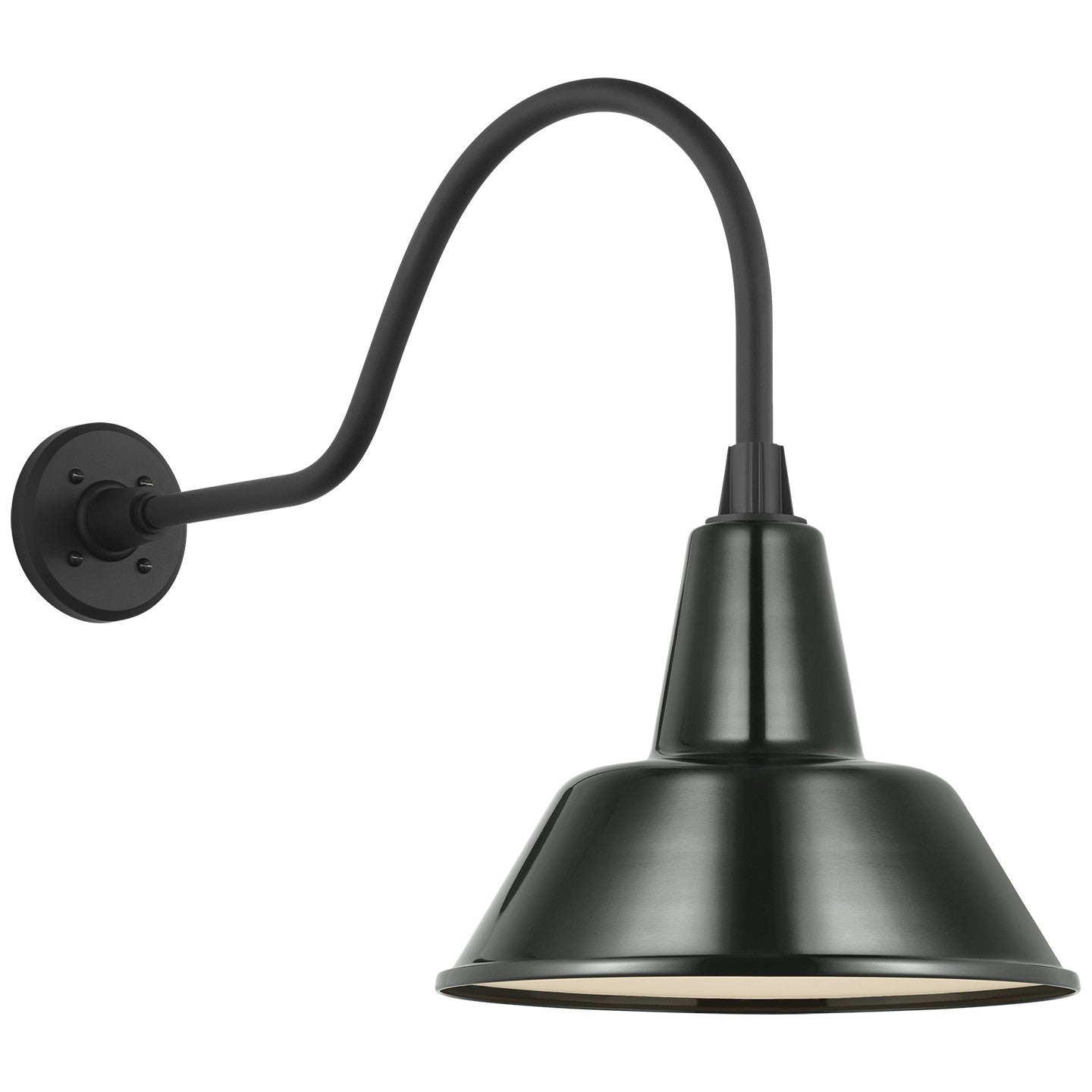 Visual Comfort Signature - TOB 2802MBK/S1-G - LED Barn Light - Academy Barn Light - Matte Black