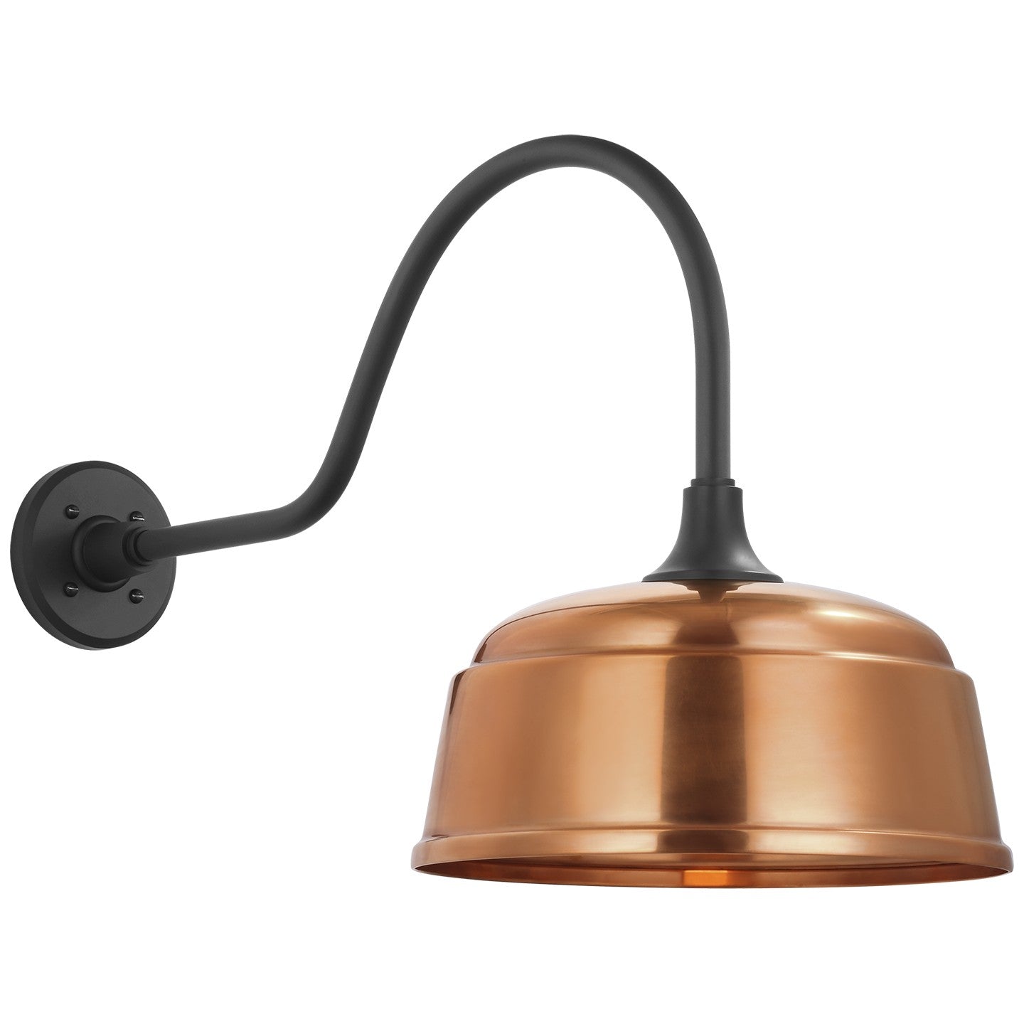 Visual Comfort Signature - TOB 2802MBK/S6-SC - LED Barn Light - Academy Barn Light - Matte Black