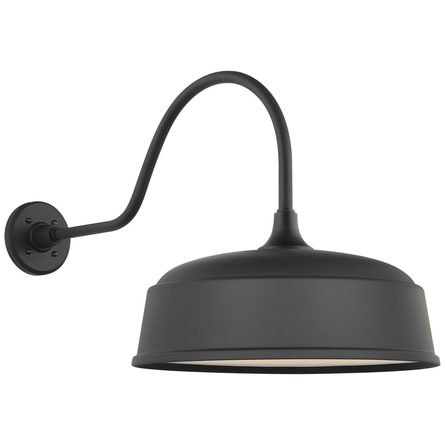Visual Comfort Signature - TOB 2802MBK/S7-MBK - LED Barn Light - Academy Barn Light - Matte Black