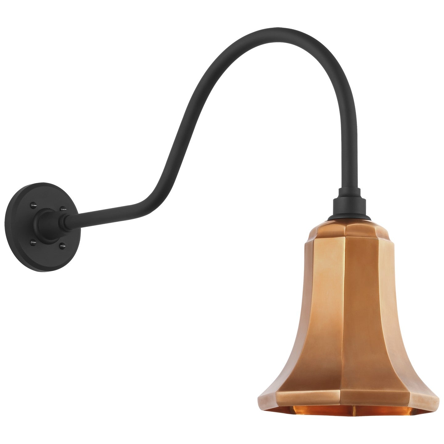 Visual Comfort Signature - TOB 2802MBK/S8-SC - LED Barn Light - Academy Barn Light - Matte Black