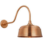 Visual Comfort Signature - TOB 2802SC/S6-SC - LED Barn Light - Academy Barn Light - Soft Copper