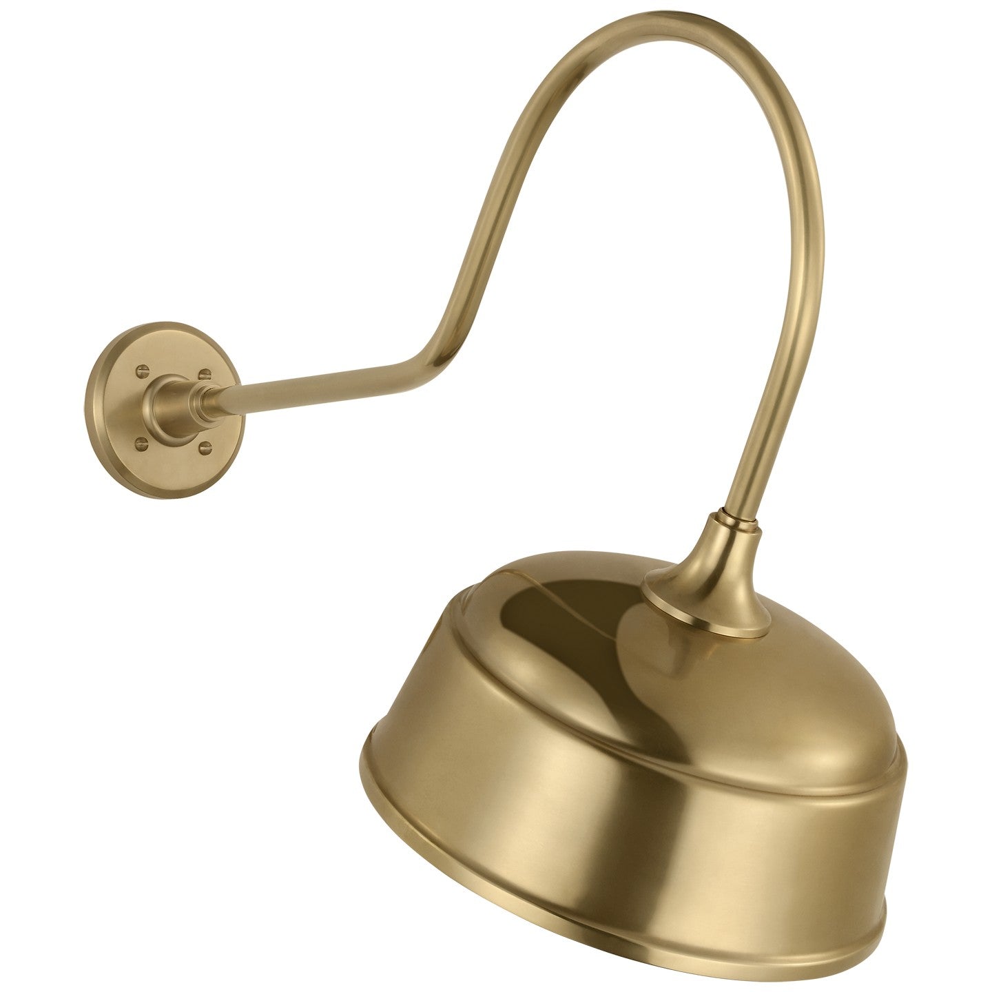 Visual Comfort Signature - TOB 2803HAB/S6-HAB - LED Barn Light - Academy Barn Light - Hand-Rubbed Antique Brass