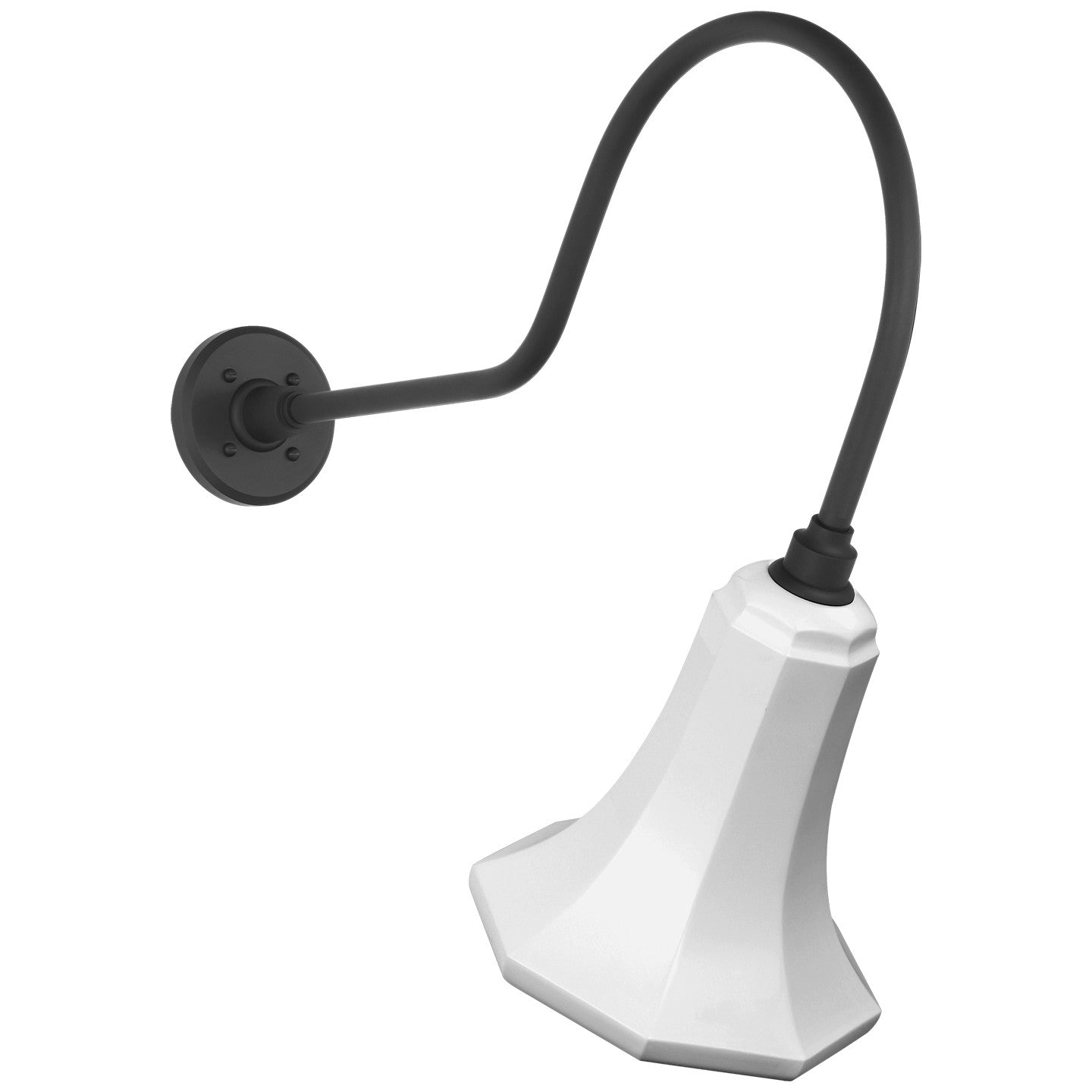 Visual Comfort Signature - TOB 2803MBK/S9-WHT - LED Barn Light - Academy Barn Light - Matte Black