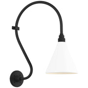 Visual Comfort Signature - TOB 2804MBK/S10-WHT - LED Barn Light - Academy Barn Light - Matte Black