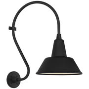 Visual Comfort Signature - TOB 2804MBK/S1-MBK - LED Barn Light - Academy Barn Light - Matte Black