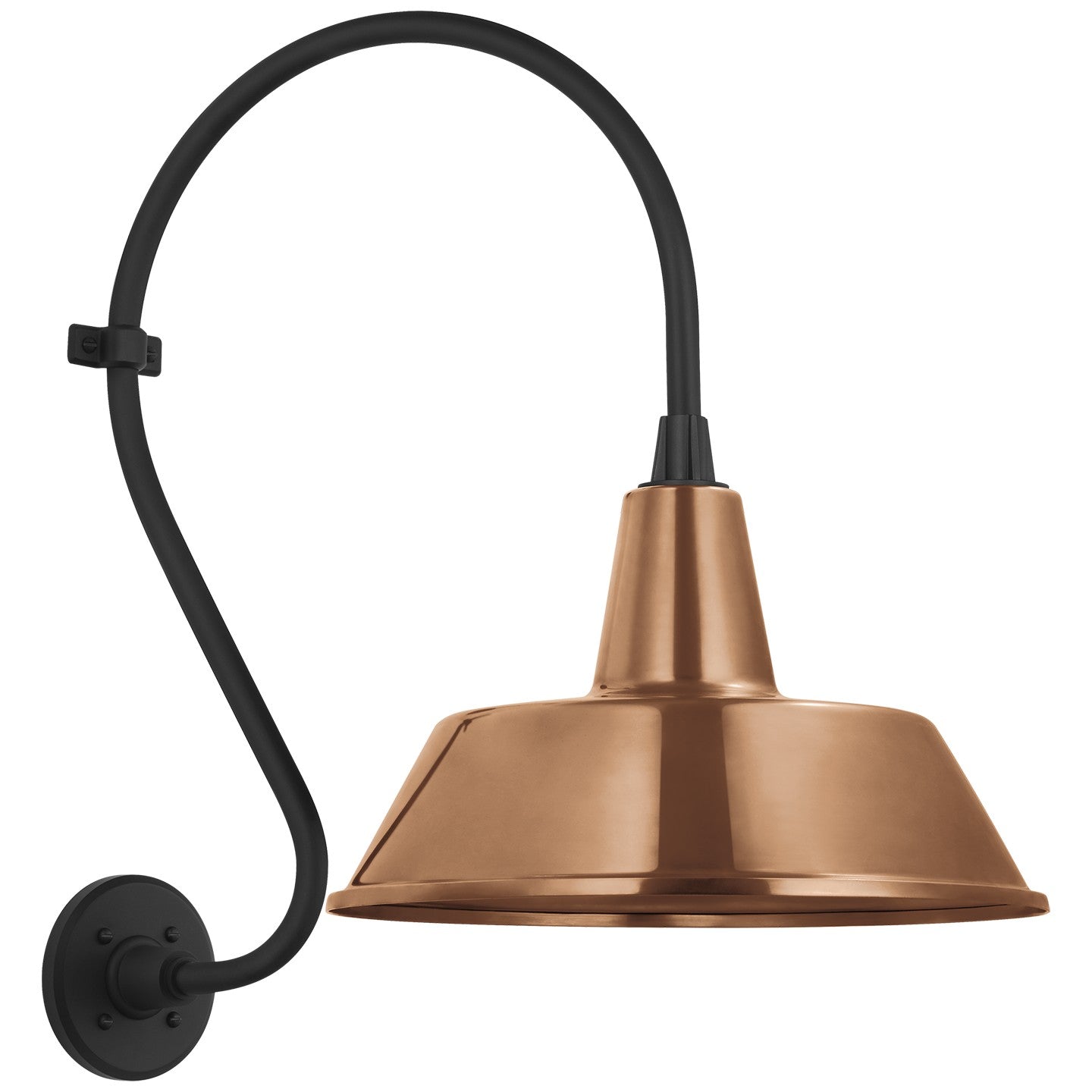 Visual Comfort Signature - TOB 2804MBK/S2-SC - LED Barn Light - Academy Barn Light - Matte Black