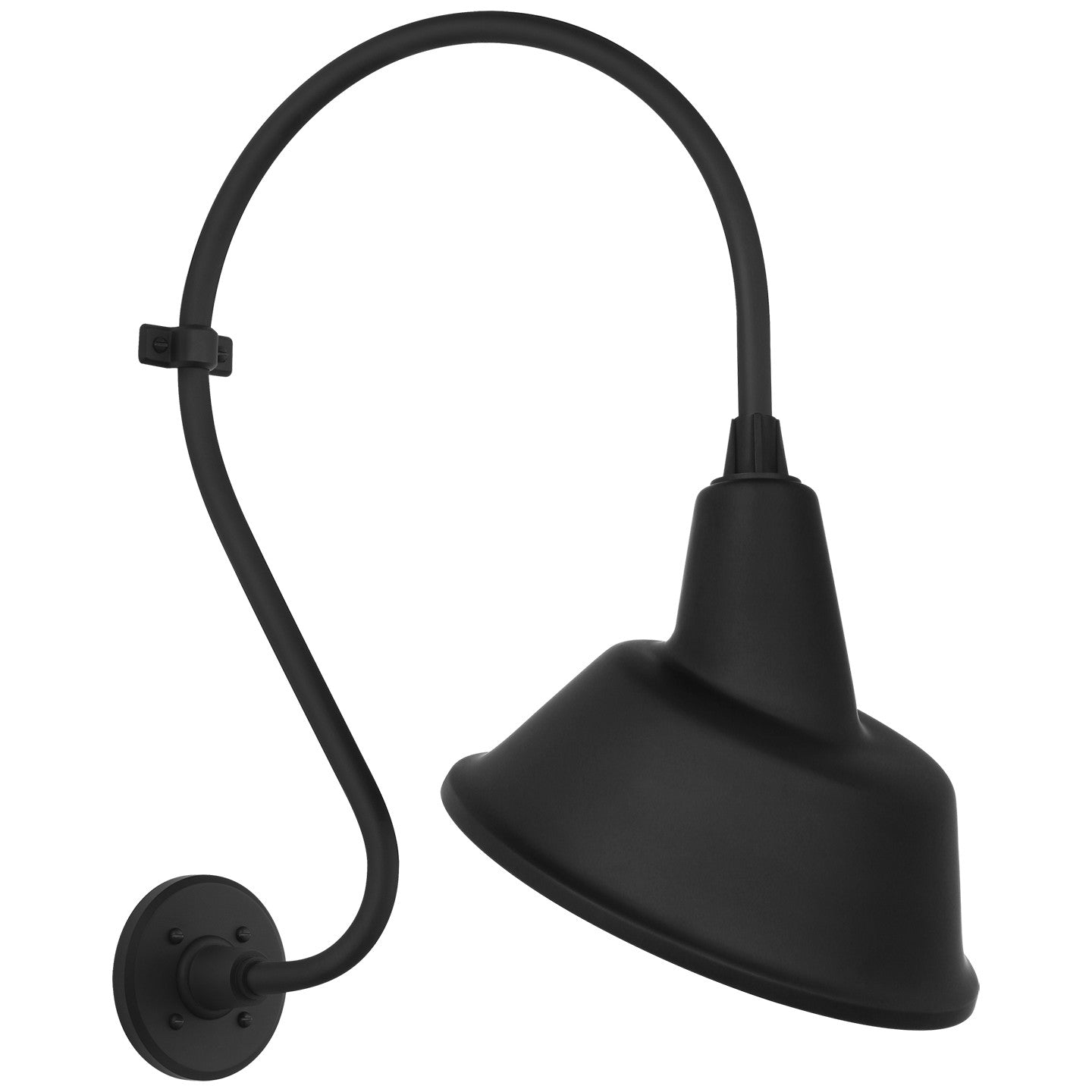 Visual Comfort Signature - TOB 2804MBK/S3-MBK - LED Barn Light - Academy Barn Light - Matte Black