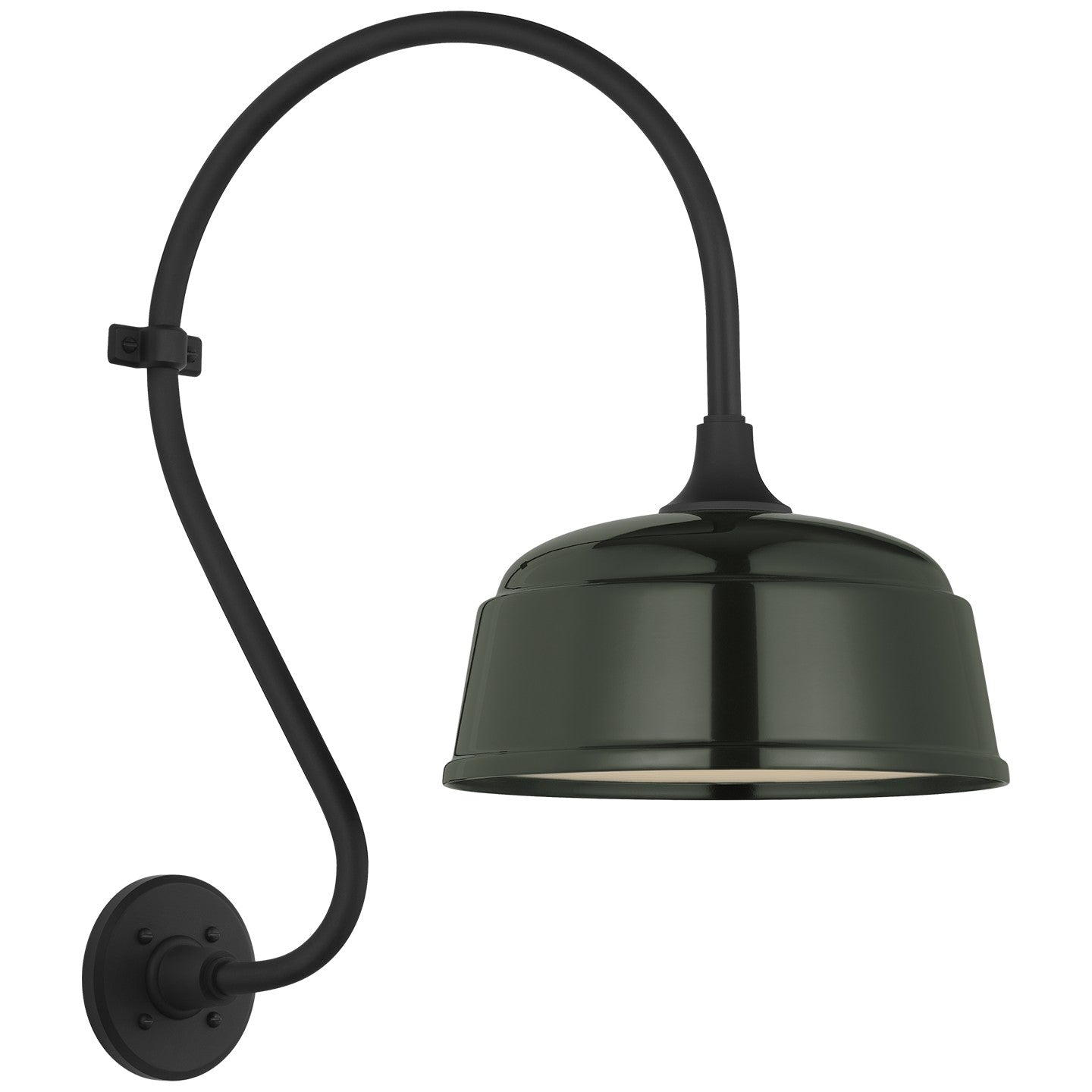 Visual Comfort Signature - TOB 2804MBK/S6-G - LED Barn Light - Academy Barn Light - Matte Black