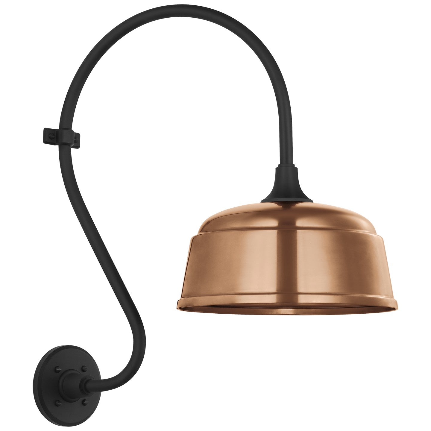 Visual Comfort Signature - TOB 2804MBK/S6-SC - LED Barn Light - Academy Barn Light - Matte Black