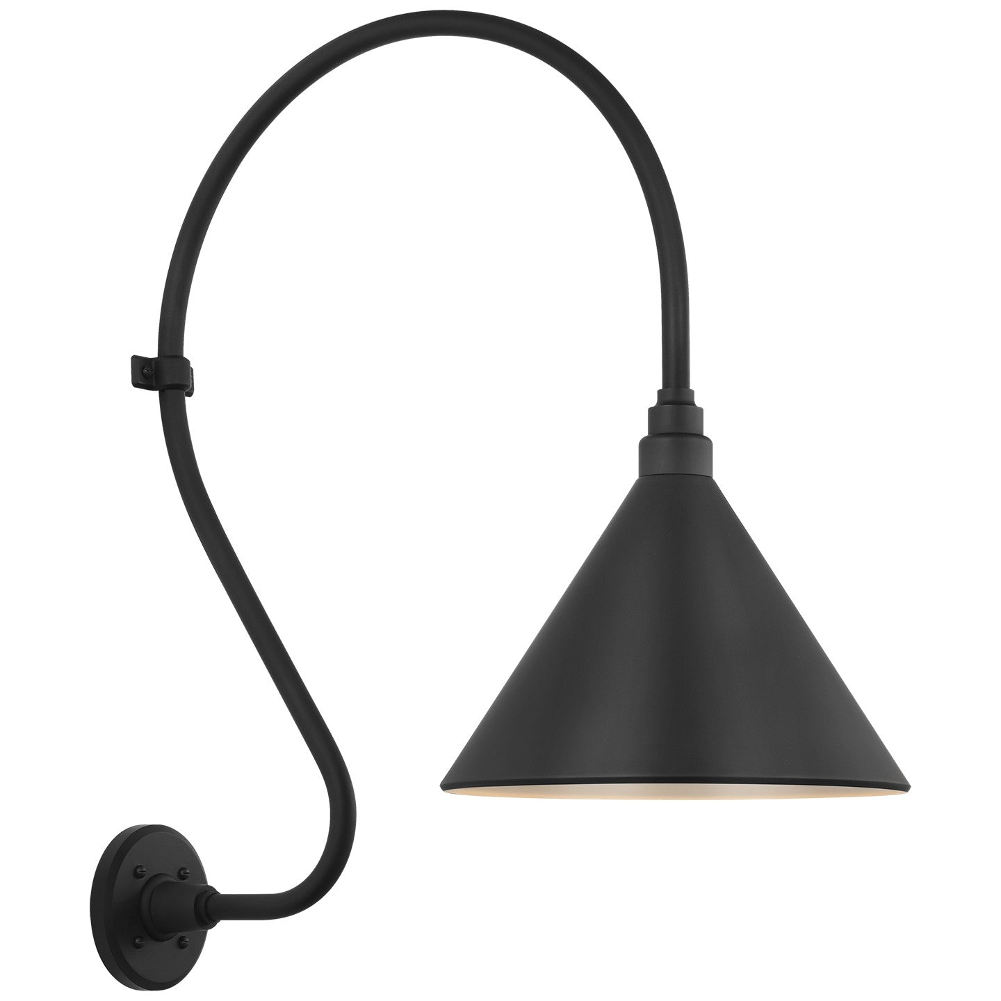 Visual Comfort Signature - TOB 2805MBK/S11-MBK - LED Barn Light - Academy Barn Light - Matte Black