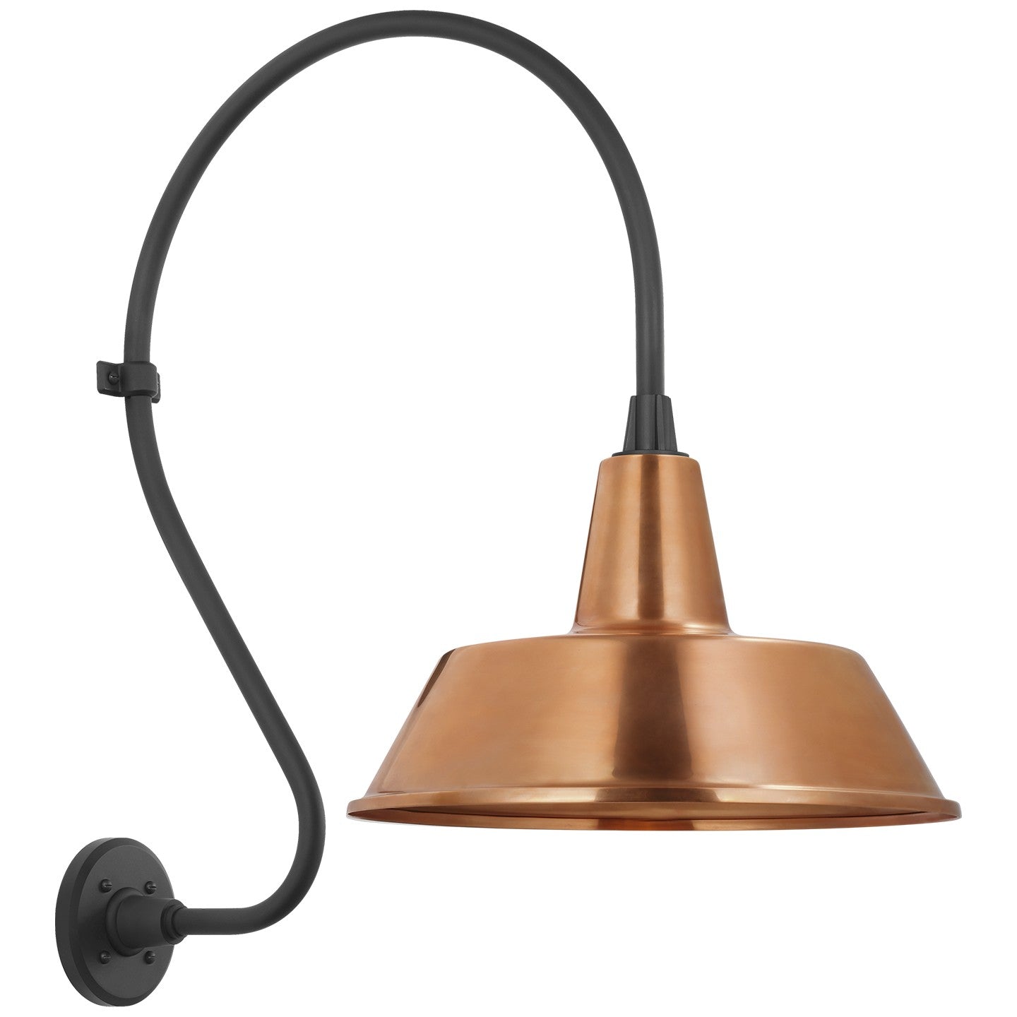 Visual Comfort Signature - TOB 2805MBK/S2-SC - LED Barn Light - Academy Barn Light - Matte Black