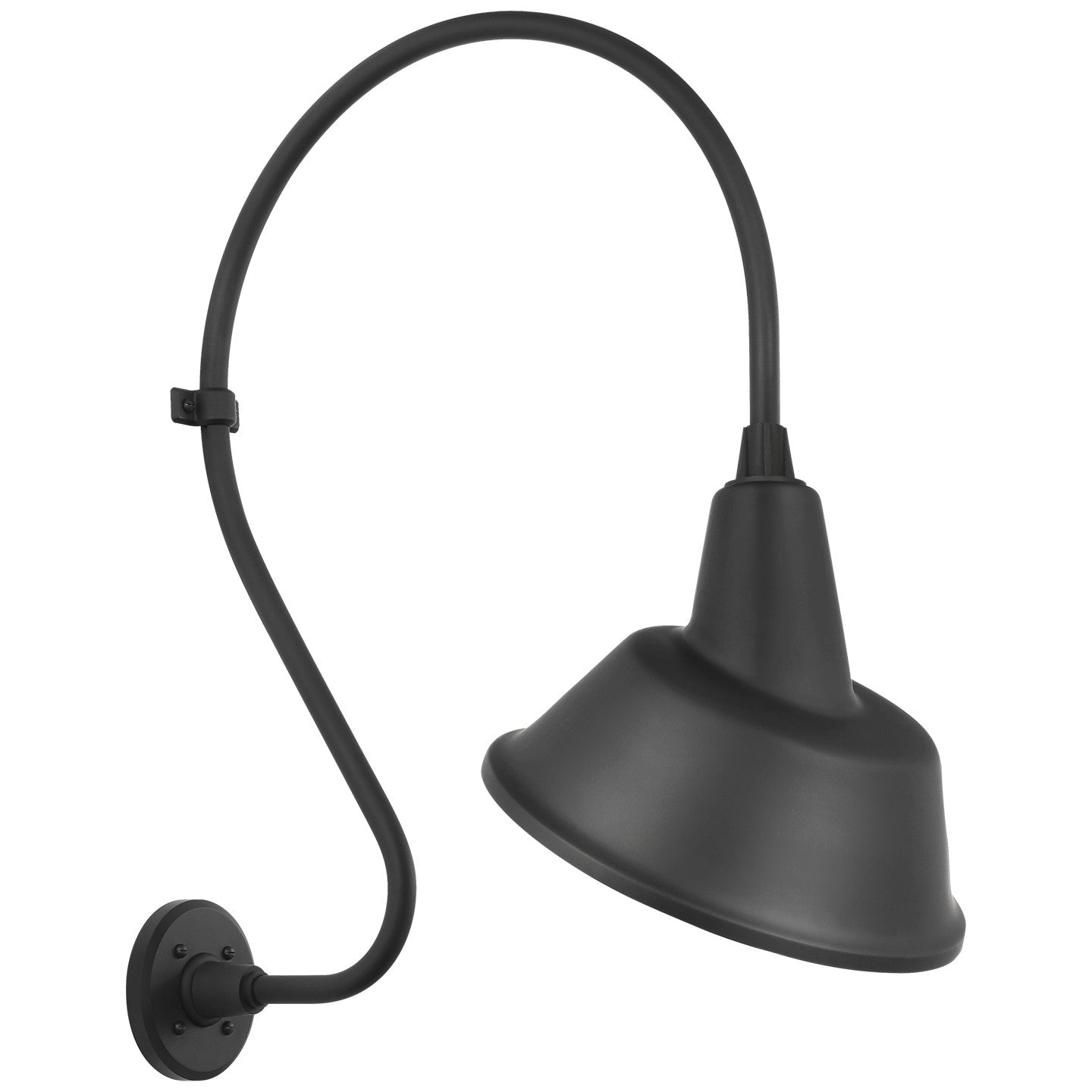 Visual Comfort Signature - TOB 2805MBK/S3-MBK - LED Barn Light - Academy Barn Light - Matte Black