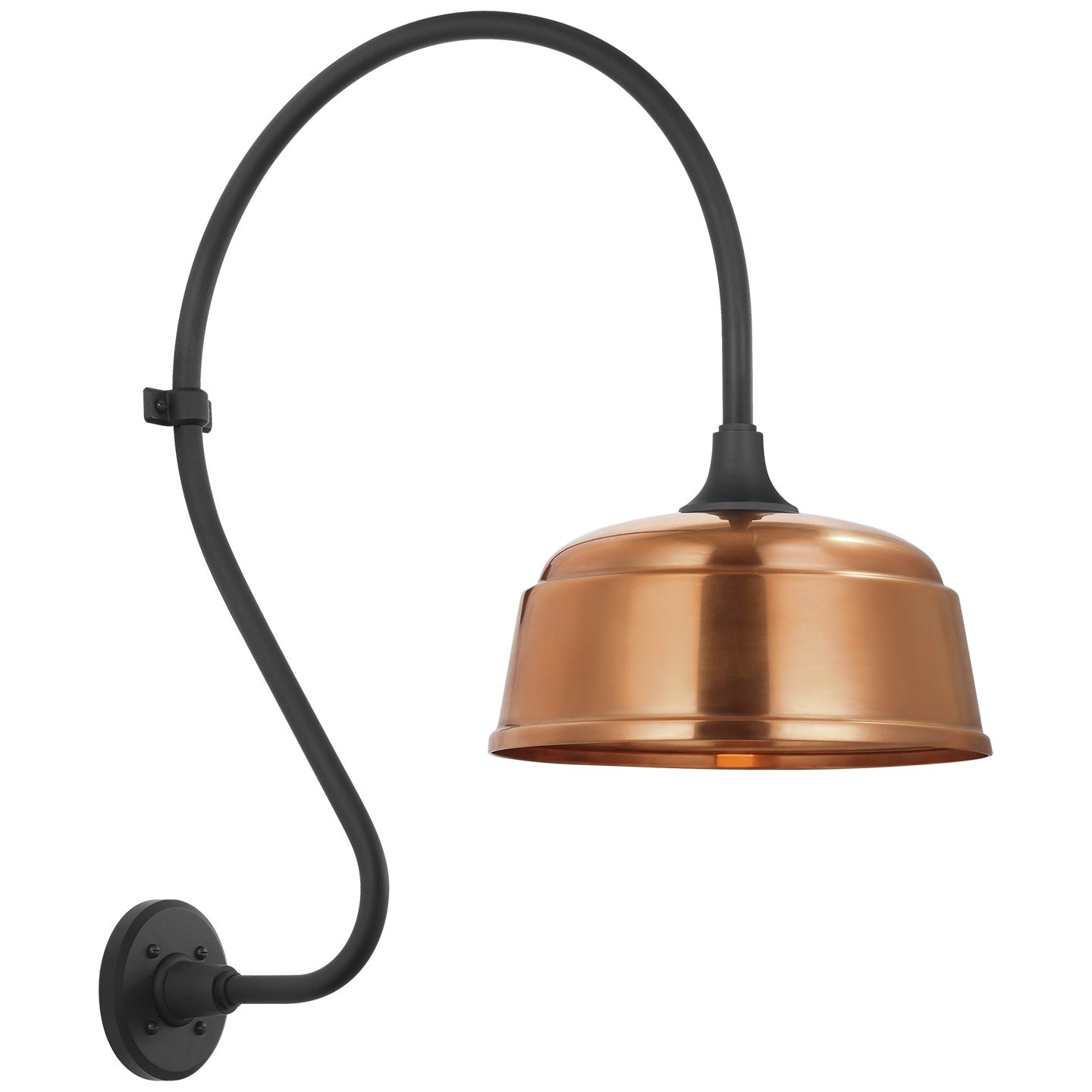 Visual Comfort Signature - TOB 2805MBK/S6-SC - LED Barn Light - Academy Barn Light - Matte Black