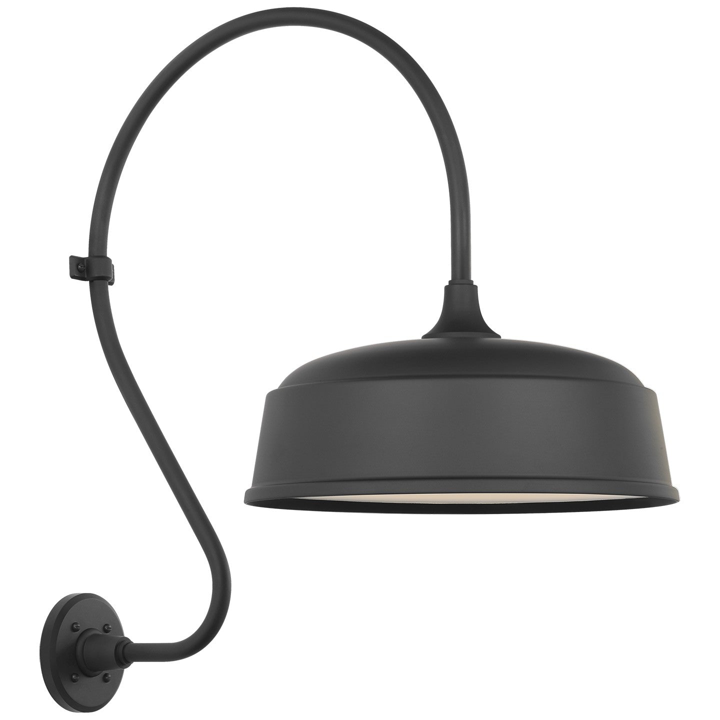 Visual Comfort Signature - TOB 2805MBK/S7-MBK - LED Barn Light - Academy Barn Light - Matte Black