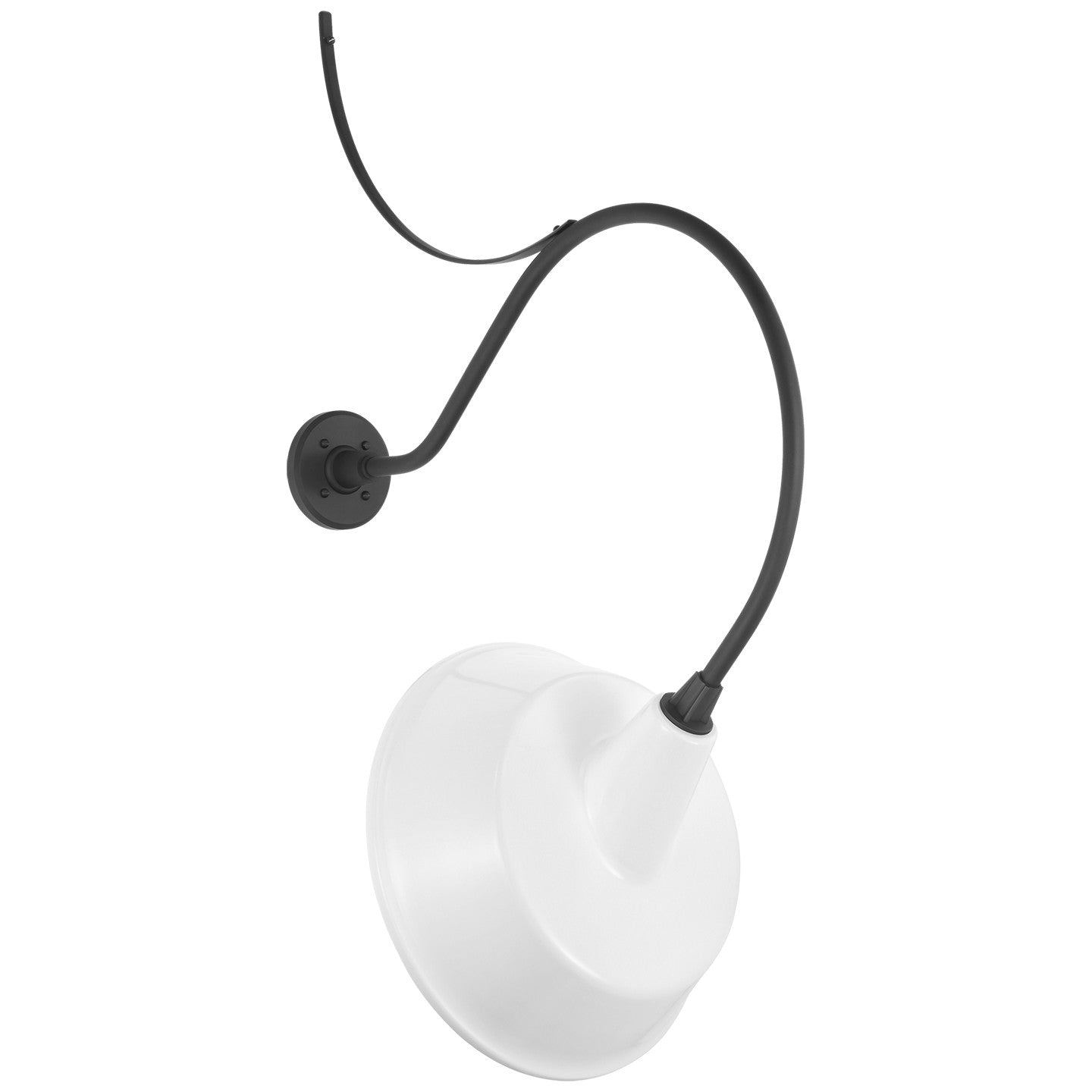 Visual Comfort Signature - TOB 2806MBK/S4-WHT - LED Barn Light - Academy Barn Light - Matte Black