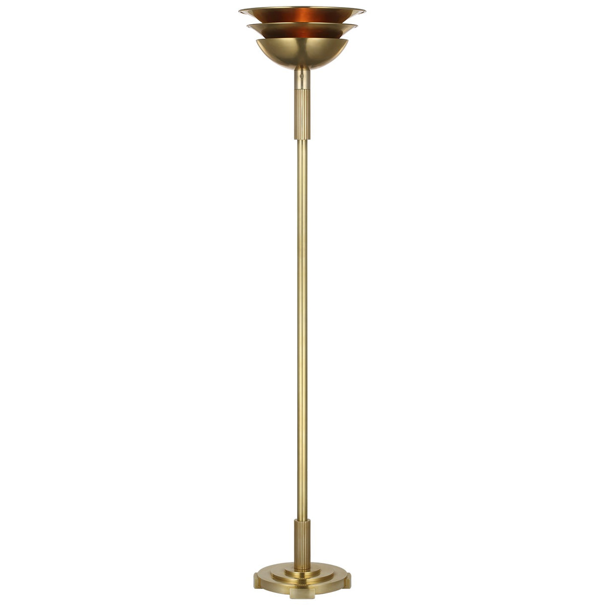 Ralph Lauren - RL 1050NB - LED Floor Lamp - Langton - Natural Brass